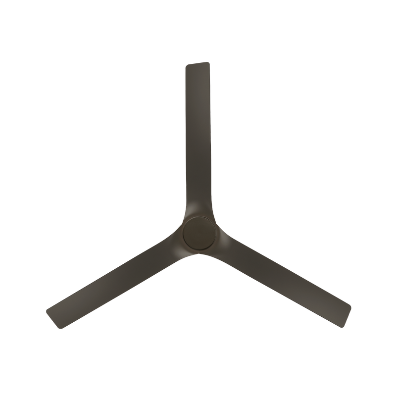52 inch Smooth Flush Ceiling Fan with LED Light by Modern Forms - Bronze