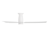 52 inch Smooth Flush Ceiling Fan with LED Light by Modern Forms - Matte White