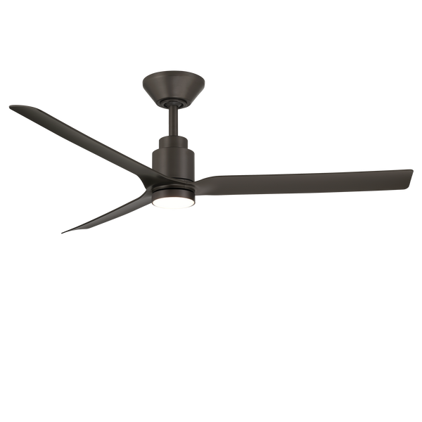 52 inch Smooth Ceiling Fan with LED Light by Modern Forms - Bronze