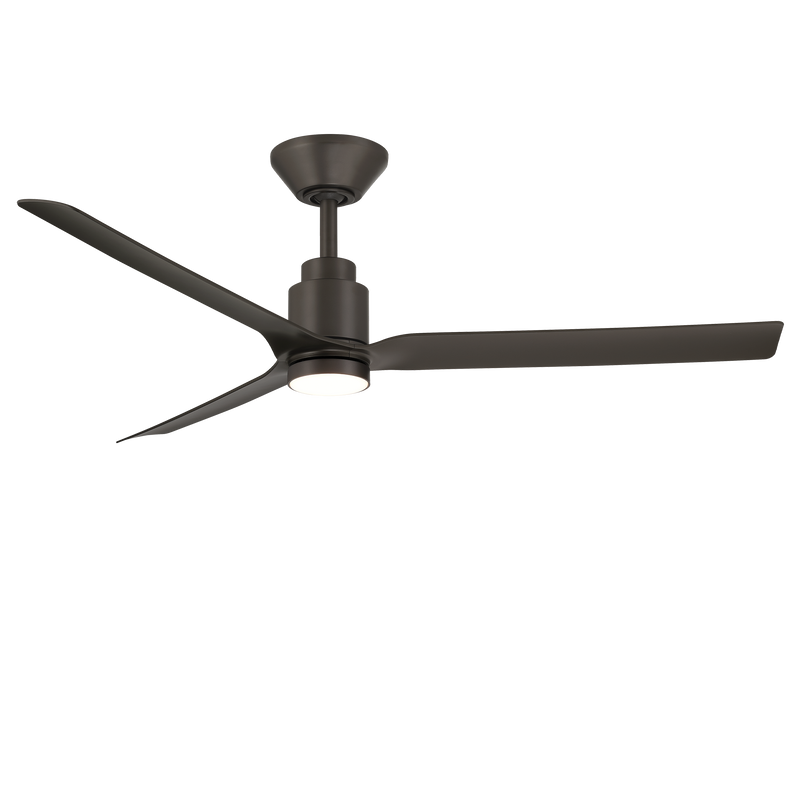 52 inch Smooth Ceiling Fan with LED Light by Modern Forms - Bronze