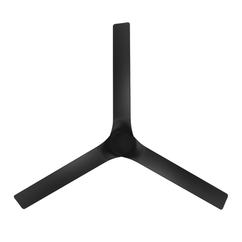 52 inch Smooth Ceiling Fan with LED Light by Modern Forms - Matte Black