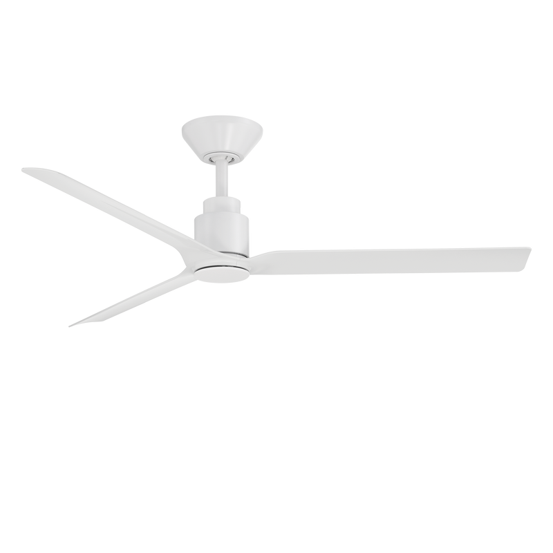 52 inch Smooth Ceiling Fan with LED Light by Modern Forms - Matte White