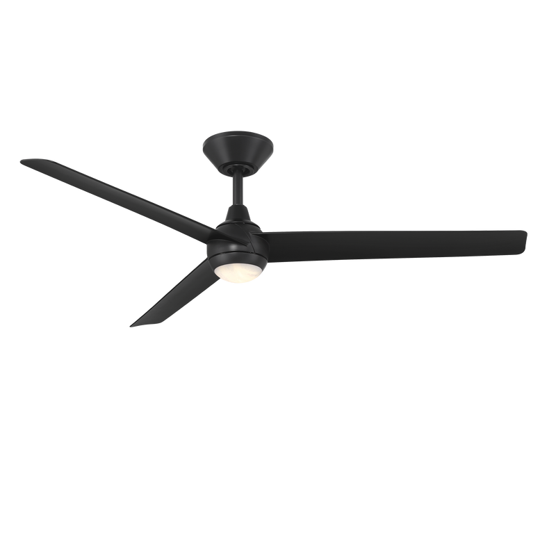 54 inch Pisces Ceiling Fan with LED Light by Modern Forms - Matte Back