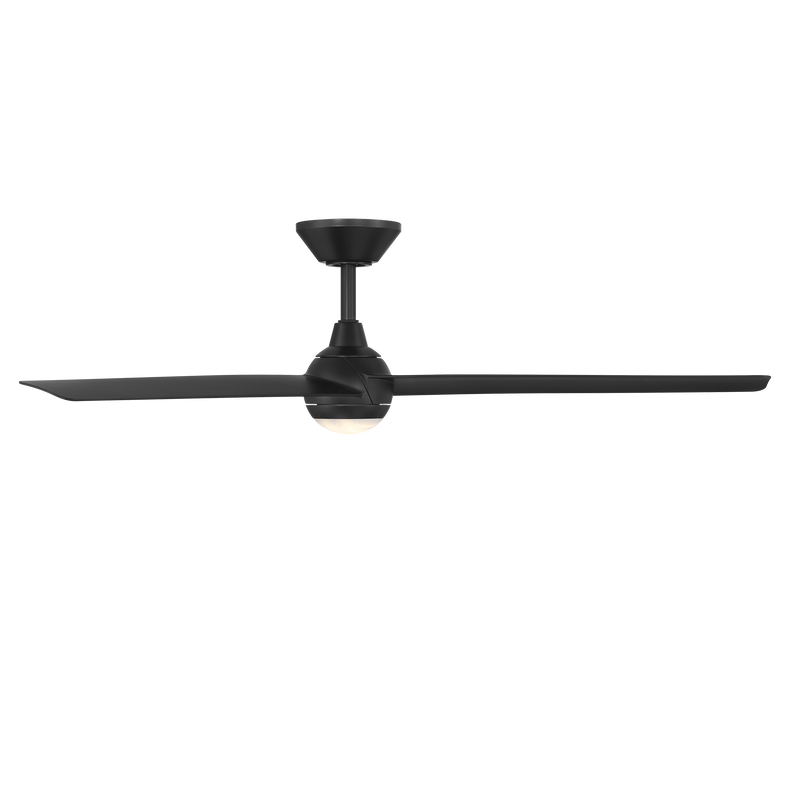 54 inch Pisces Ceiling Fan with LED Light by Modern Forms - Matte Back