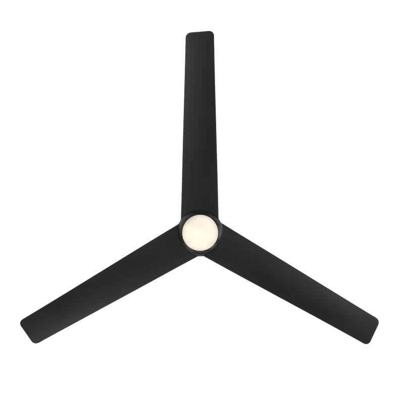 54 inch Pisces Ceiling Fan with LED Light by Modern Forms - Matte Back
