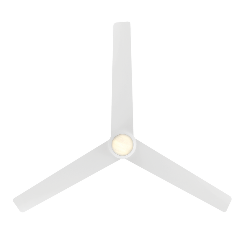 54 inch Pisces Ceiling Fan with LED Light by Modern Forms - Matte White