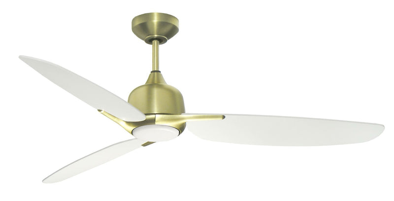 52 Inch Cresswind Wifi Ceiling Fan with CCT LED by Troposair - Brushed Gold