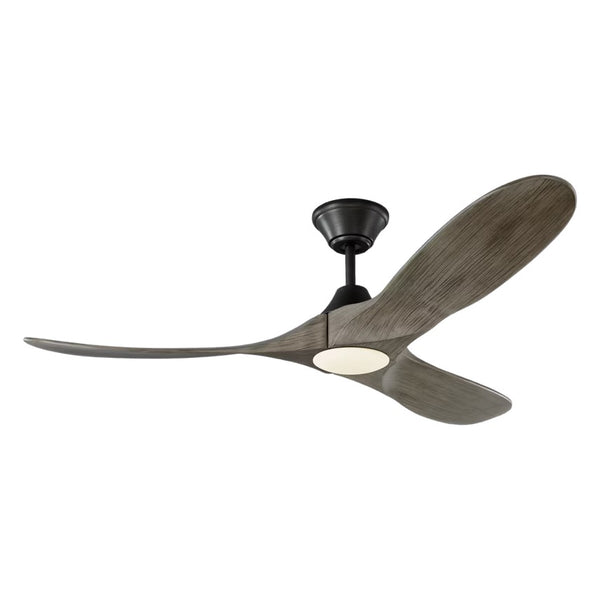 Maverick 52 with LED Light by Monte Carlo - Aged Bronze
