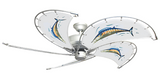 52 inch Raindance Ceiling Fan - Wahoo - Game Fish of the Florida Keys Custom Canvas Blades