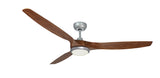 60 inch Solara Smart Fan by TroposAir - Brushed Nickel