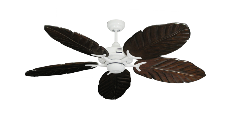 52 inch Coastal Air Ceiling Fan with Arbor 125 Blades - Pure White