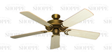 52 inch Riviera - Brushed Gold