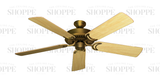 52 inch Riviera - Brushed Gold