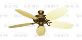 52 inch Riviera Ceiling Fan - Oar Blades