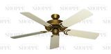 52 inch Riviera - Brushed Gold