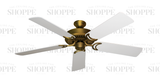 52 inch Riviera - Brushed Gold