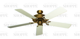 52 inch Riviera - Brushed Gold