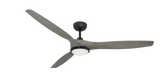 60 inch Solara Smart Ceiling Fan by TroposAir - Oil Rubbed Bronze Motor Finish and Driftwood Blades