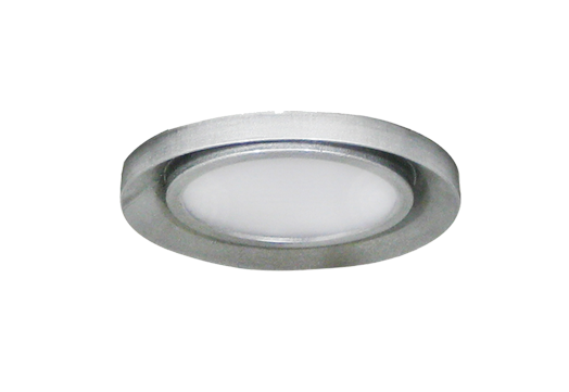 LED 18 Watt Low Profile Ceiling Fan Light Kit model # 620 Brushed Nickel