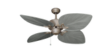 50 inch Bombay Ceiling Fan - Brushed Nickel Blades