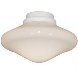 Light 113 - Schoolhouse Low Profile Ceiling Fan Light