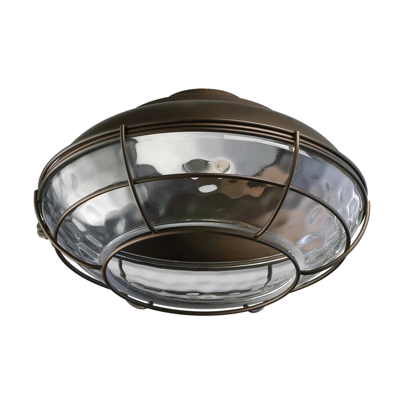 Quorum Hudson 13 inch Ceiling Fan Light Kit - Wet Rated