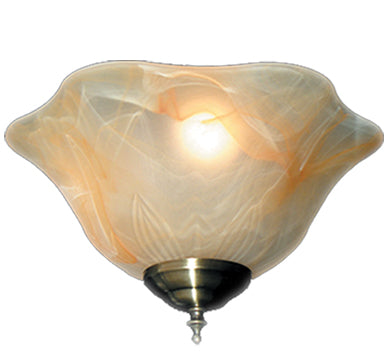 Light 142 - Autumn Scavo Glass Ceiling Fan Light