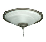 Light 173 - Ringed Bowl Ceiling Fan Light