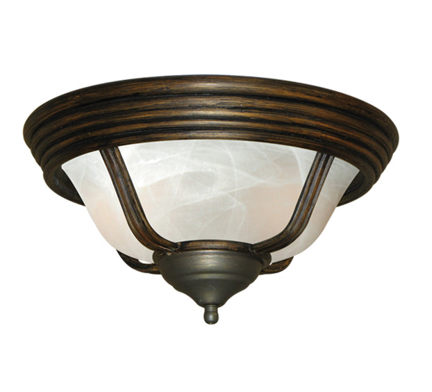 Light 190 - Moroccan Style Glass Bowl Ceiling Fan Light