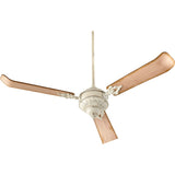Brewster 60 inch Three-Blade Ceiling Fan by Quorum - Persian White