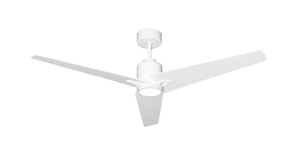 52 inch Reveal Ceiling Fan in Pure White - Wifi Enabled