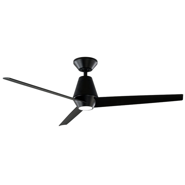 52 inch Slim Ceiling Fan - Matte Black Finish