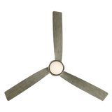 58 inch Twirl Smart Fan by Modern Forms in Graphite with Weathered Wood