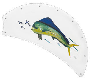 Dolphin - Game Fish of the Florida Keys Custom Canvas Blades