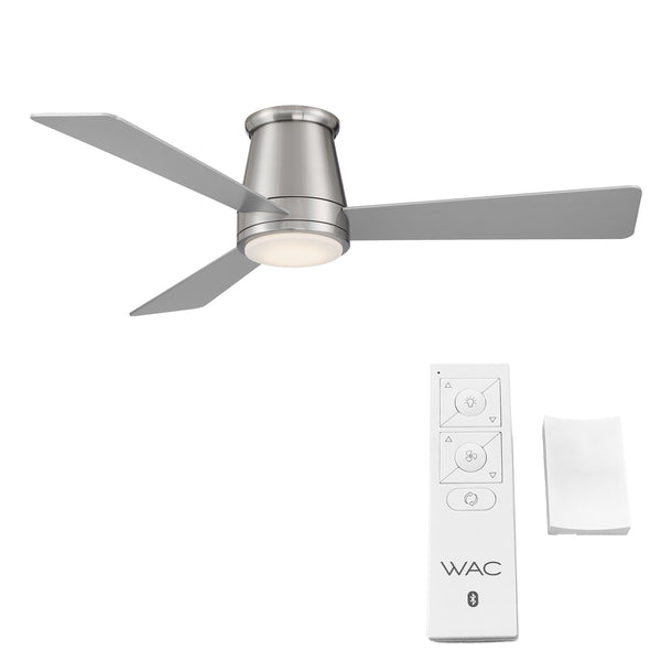 52 inch Hug Ceiling Fan shown with Bluetooth Remote