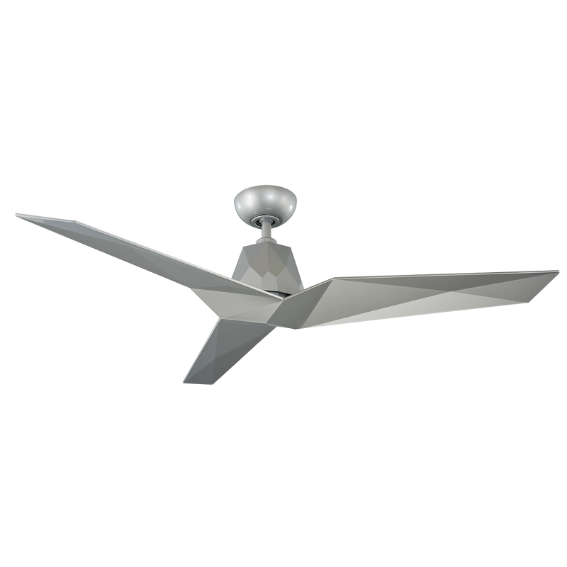 Vortex 60 inch Smart Ceiling Fan by Modern Forms - Automotive Silver