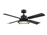 56 inch Nautilus - Matte Black Ceiling Fan by Modern Forms