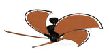 52 inch Raindance Matte Black Ceiling Fan - Sunbrella Tuscan Canvas Blades