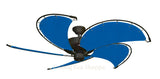 52 inch Raindance Nautical Ceiling Fan - Sunbrella Pacific Blue Canvas Blades