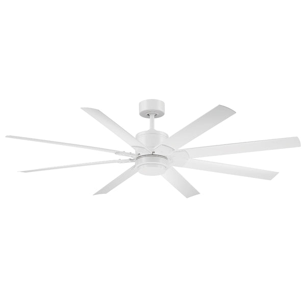 66 inch Renegade Ceiling Fan - Matte White Finish