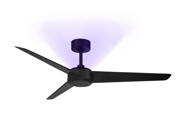 54 inch Ultra Fan - Germicidal Smart Fan by Modern Forms in in Mate Black