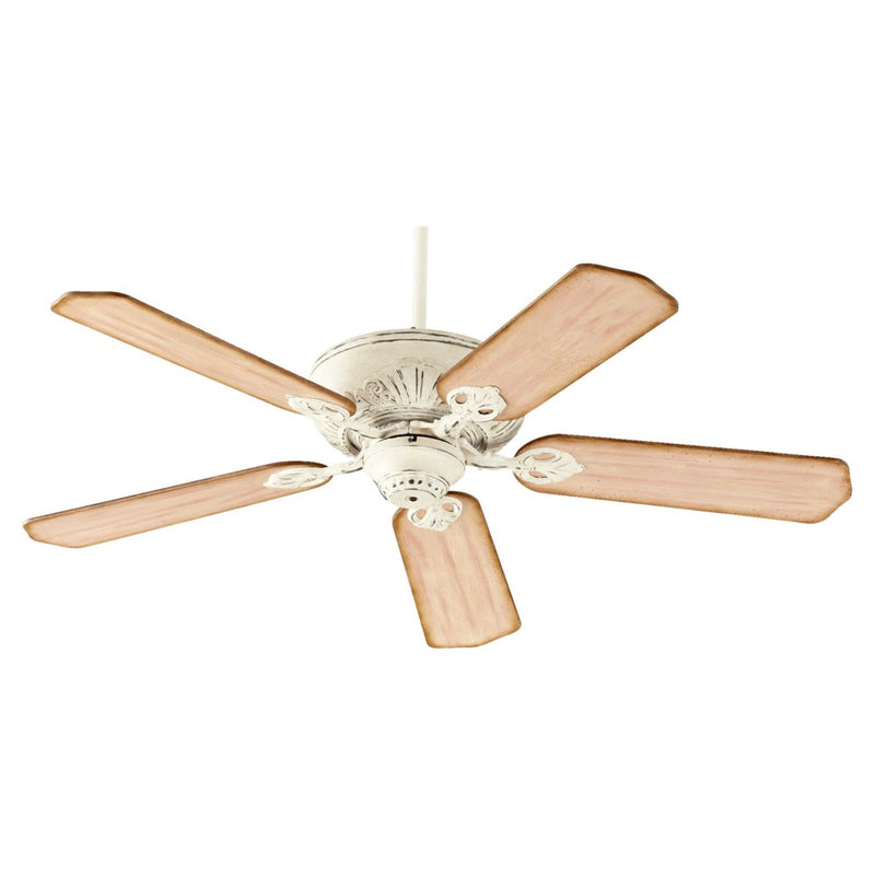 Chateaux 52 inch Transitional Ceiling Fan by Quorum - Persian White