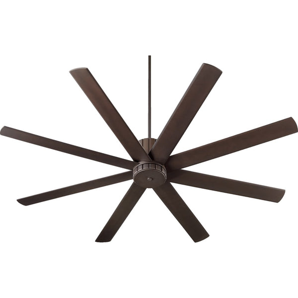 Proxima 72 inch 8-Blade Ceiling Fan by Quorum - Oiled Bronze (Indoor)