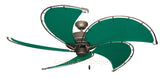 52 inch Raindance Nautical Ceiling Fan -  Sunbrella Seagrass Green Canvas Blades