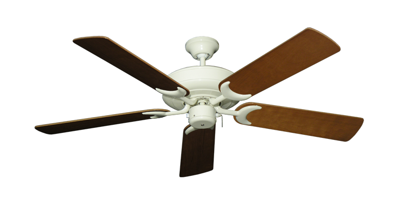 52 inch Raindance Ceiling Fan -  Traditional Oak / Cherry Plain LT  Blades